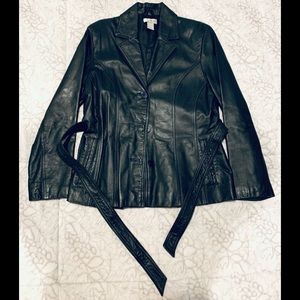 LIKE NEW!💫Preswick & Moore Leather Jacket